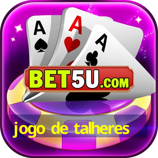 jogo de talheres